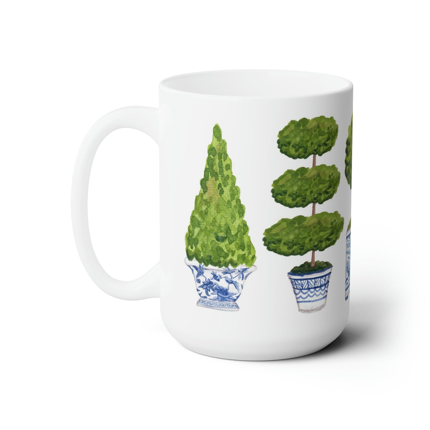 Westport Topiaries Ceramic Mug