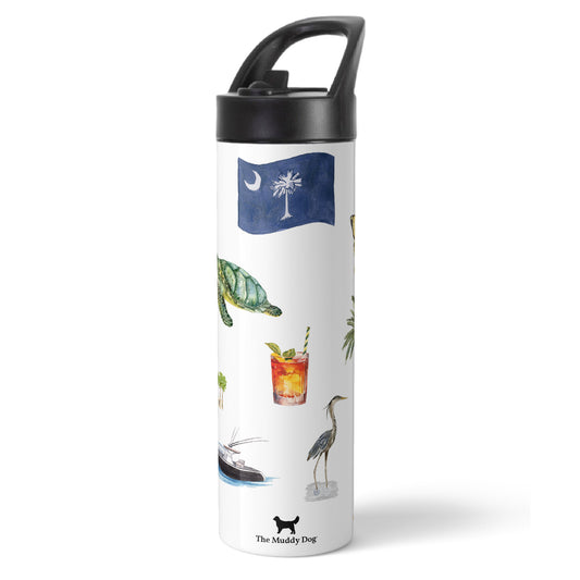 South Carolina Forever! Insulated Water Bottle