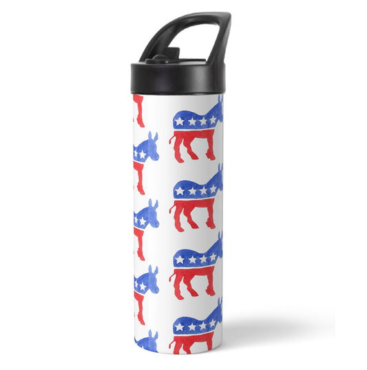 Democrat Donkey Insulated Water Bottle