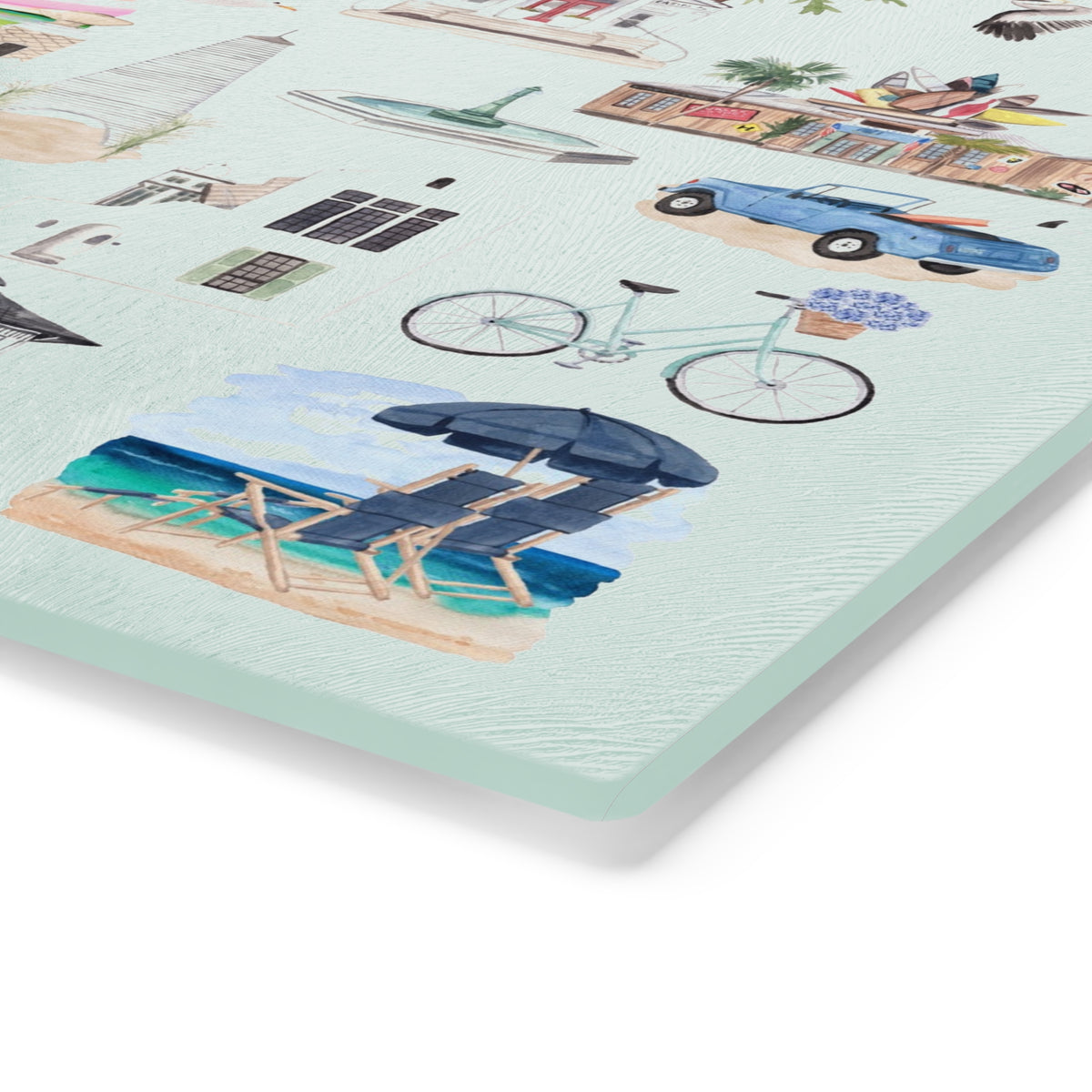 30A (Florida) Tempered Glass Cutting Board