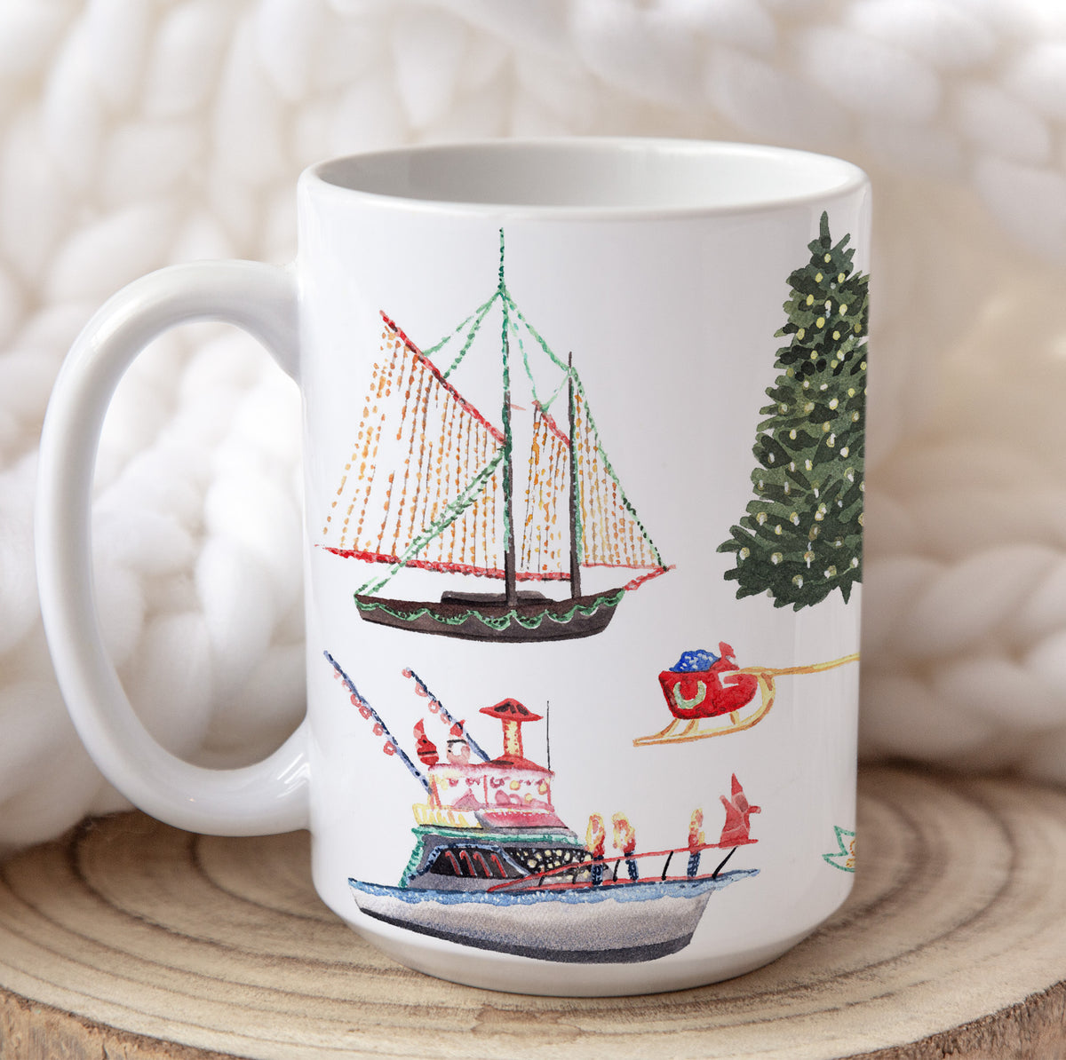 Annapolis Christmas Ceramic Mug