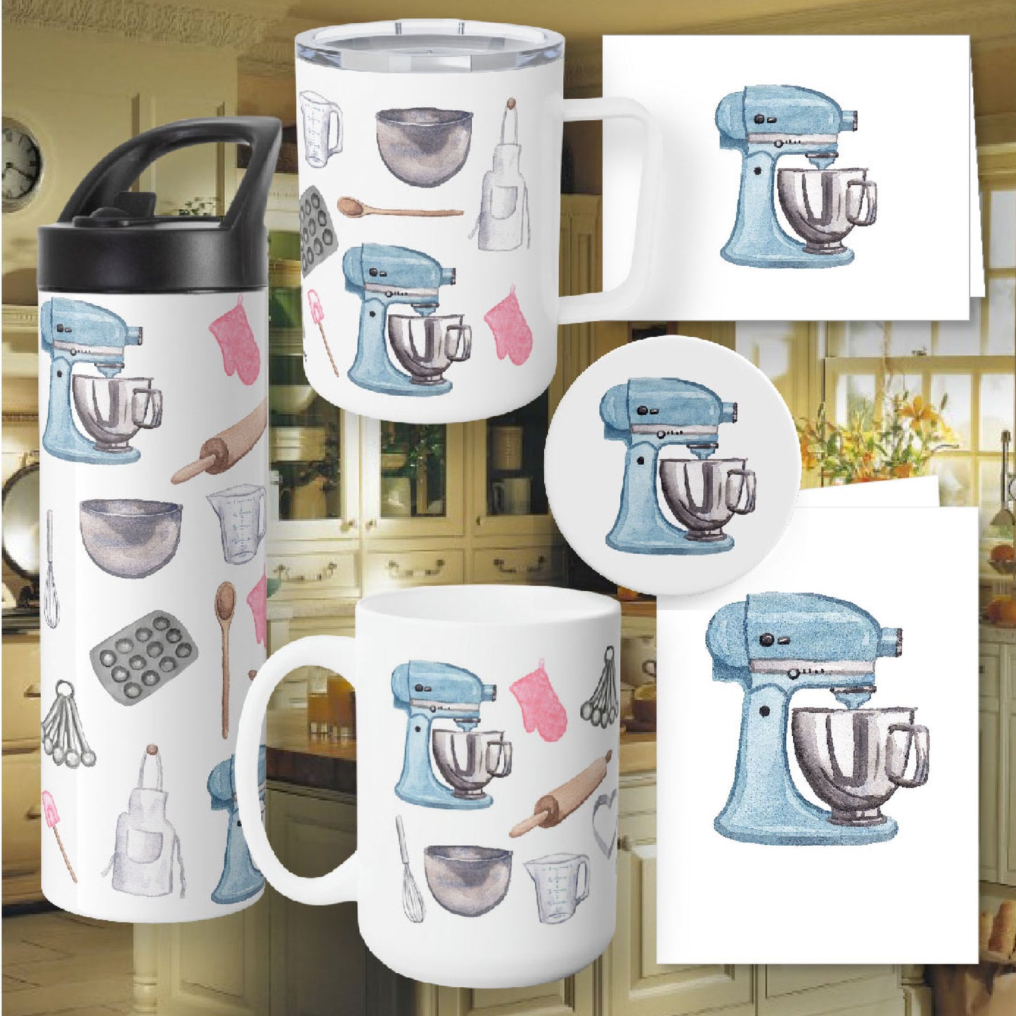 Bake Off Ceramic Mug With Optional Monogram