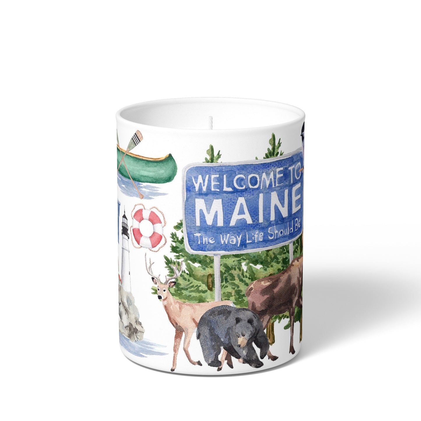 Soy Candle - Maine Forever!