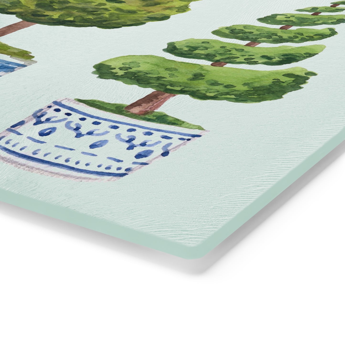 Tempered Glass Cutting Board - Westport Topiary