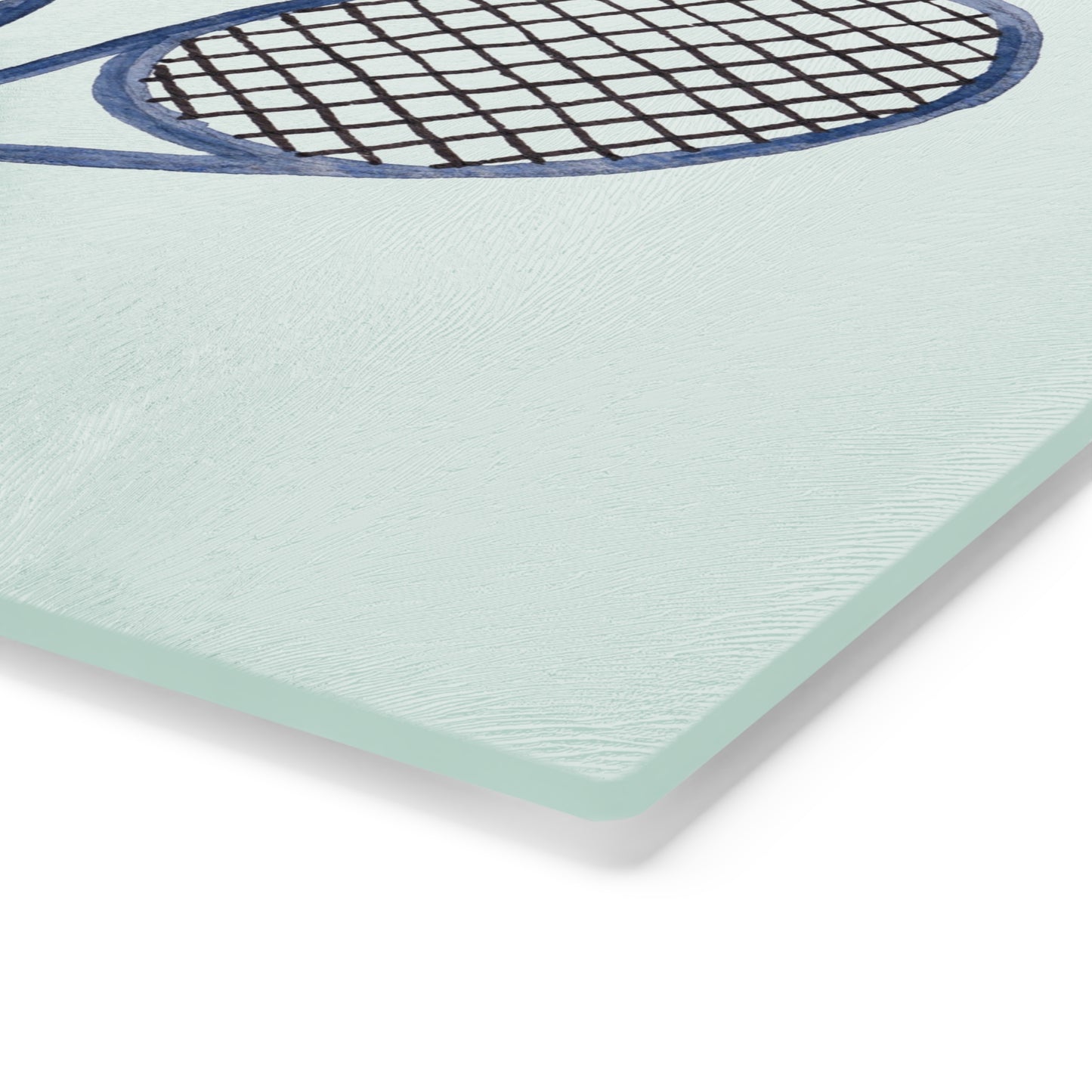 Tempered Glass Cutting Board - Tennis, Anyone?