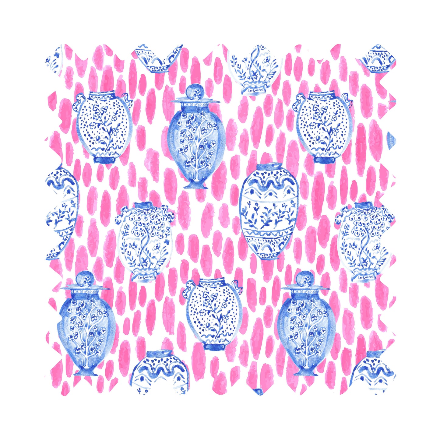 Eastham Ginger Jar Luxury Wrapping Paper