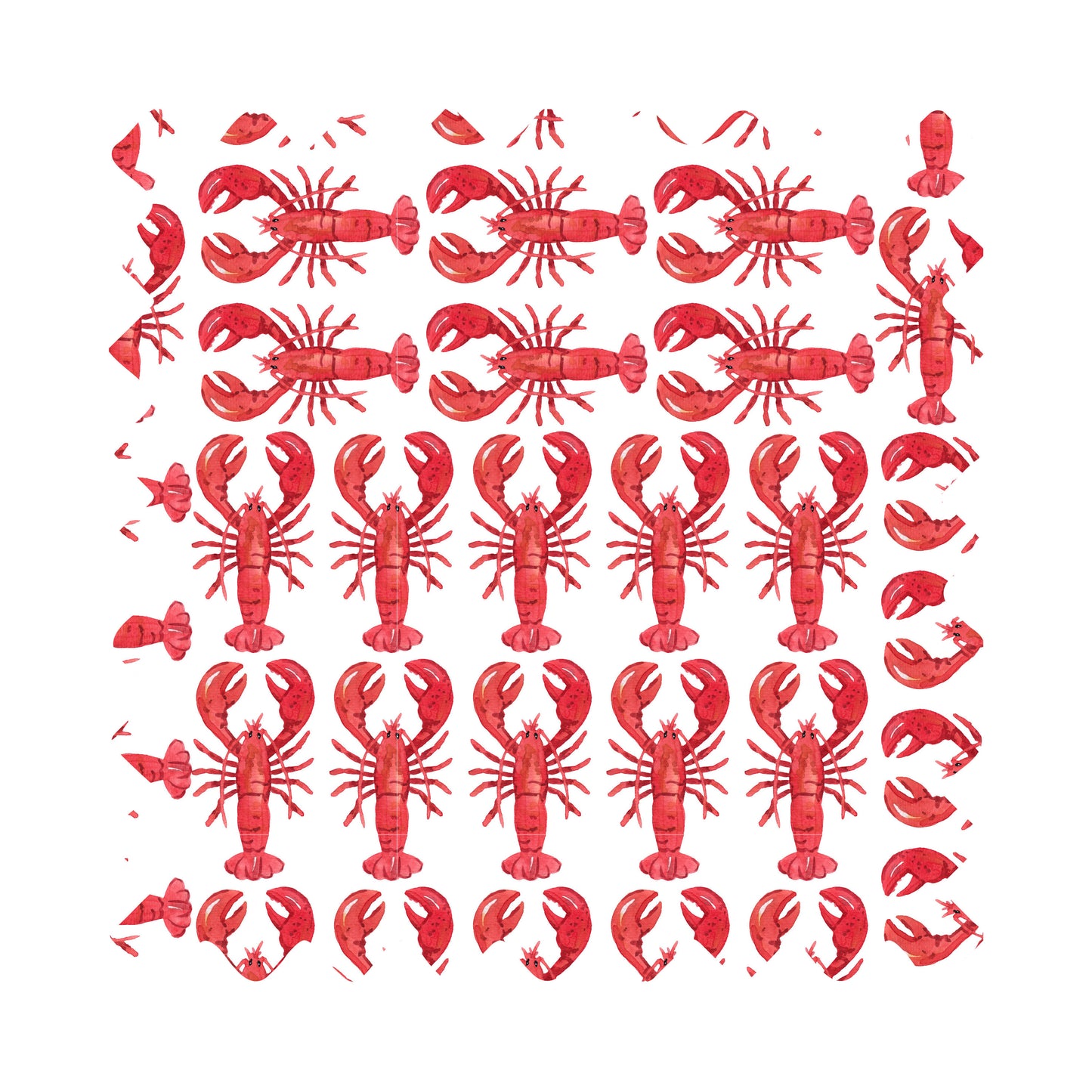 Lobster World Luxury Gift Wrap