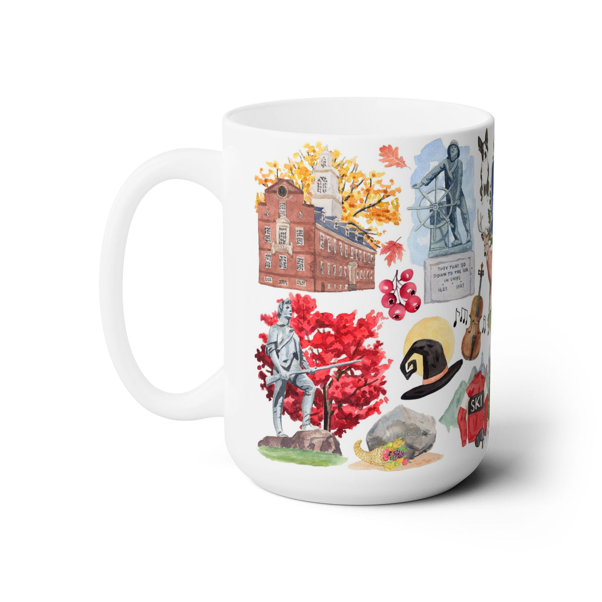 Massachusetts Forever! Ceramic Mug