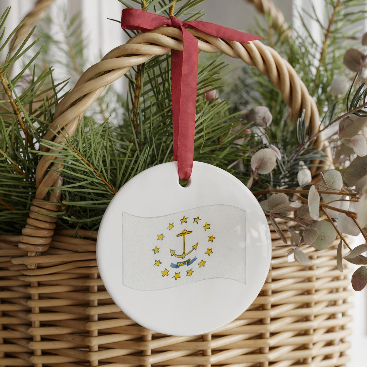 Watch Hill Forever! Two Sided Ornament With Gift Box