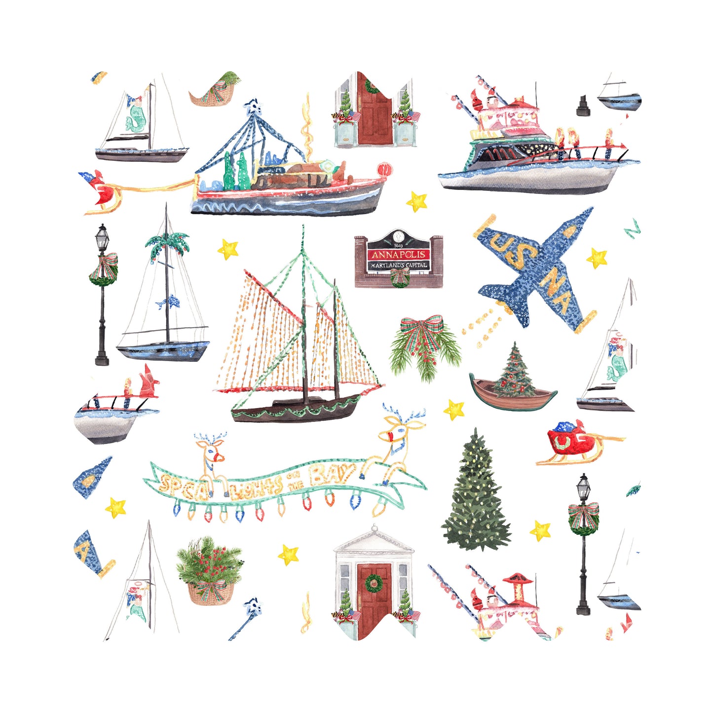 Annapolis Christmas Luxury Gift Wrap