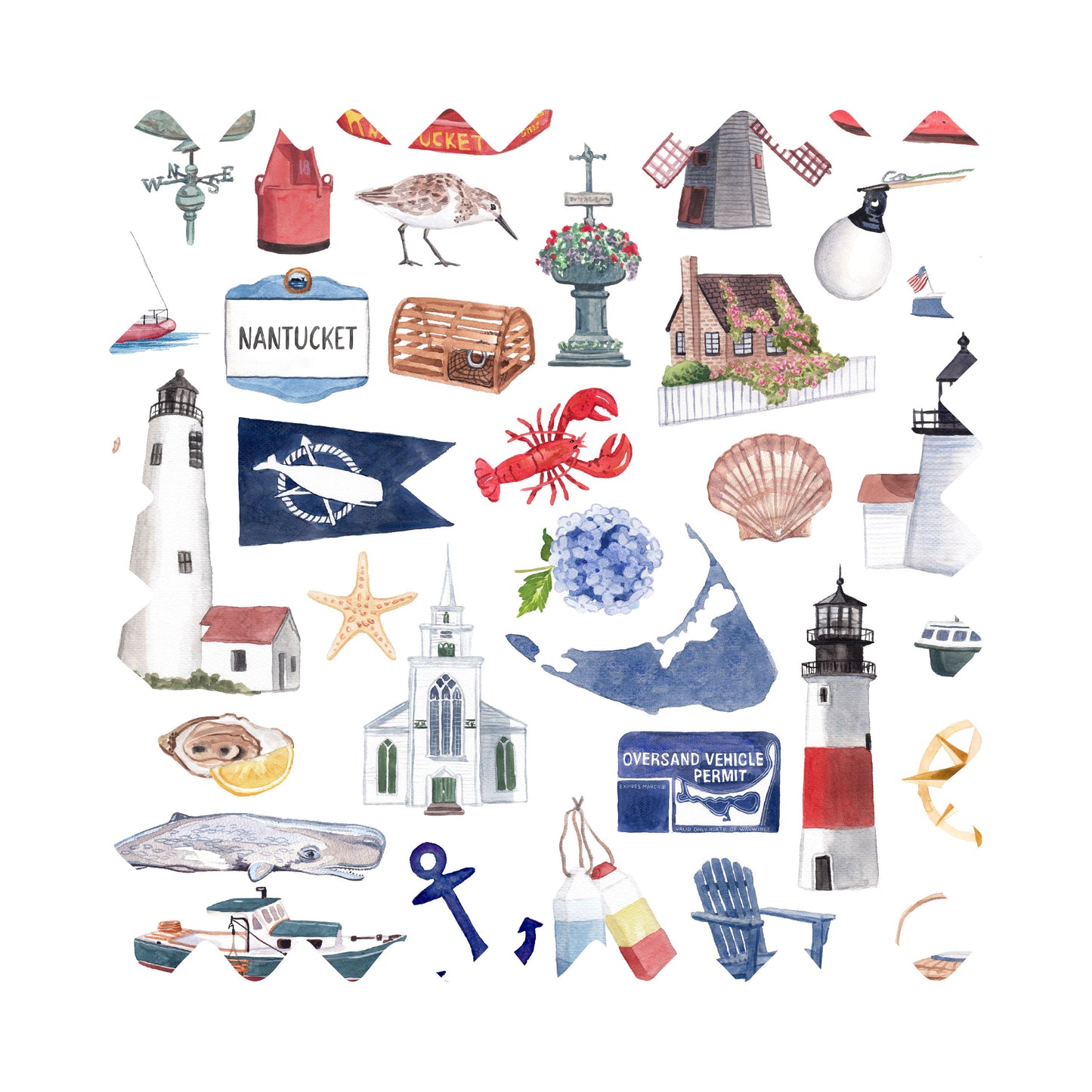 Nantucket Forever! Luxury Gift Wrap