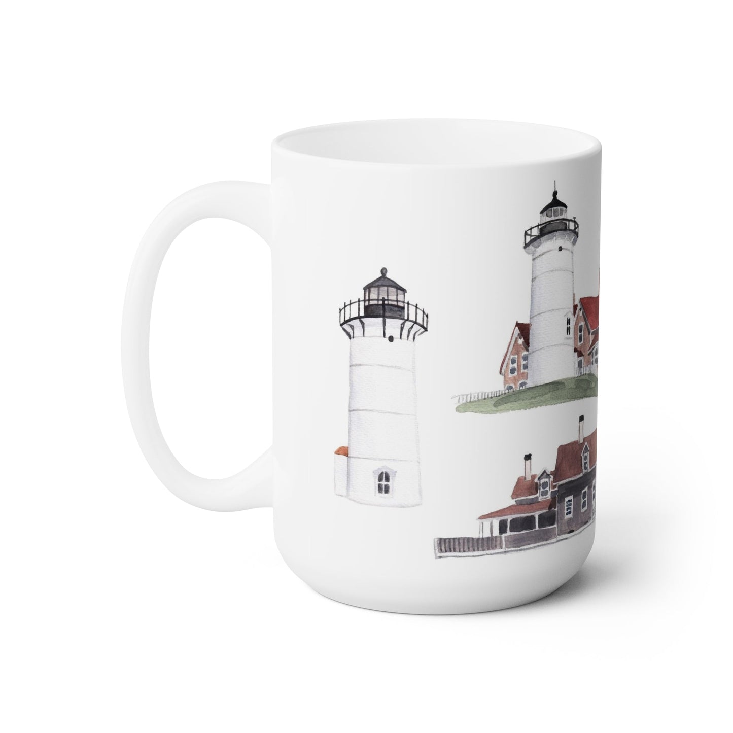 Cape Cod Lighthouses Ceramic Mug