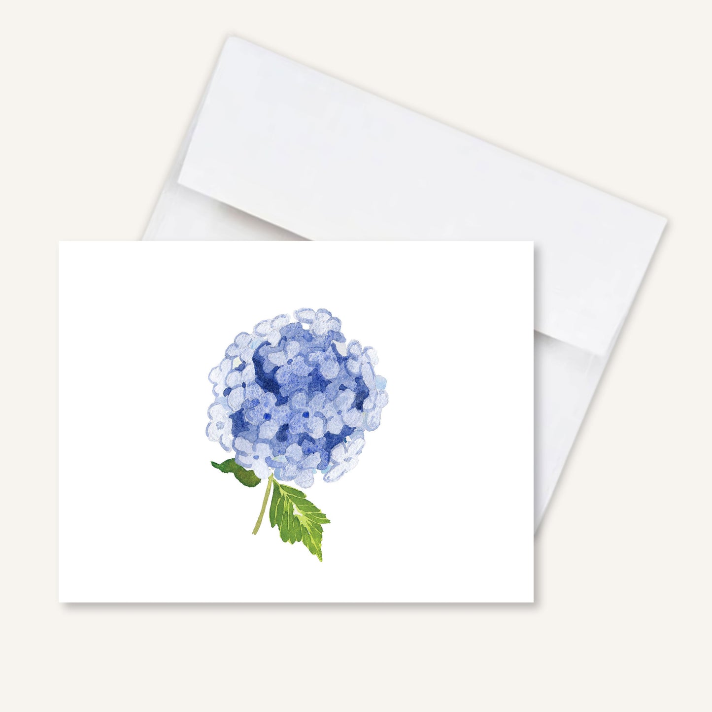 Betsy's Garden Hydrangea Folded Notecards