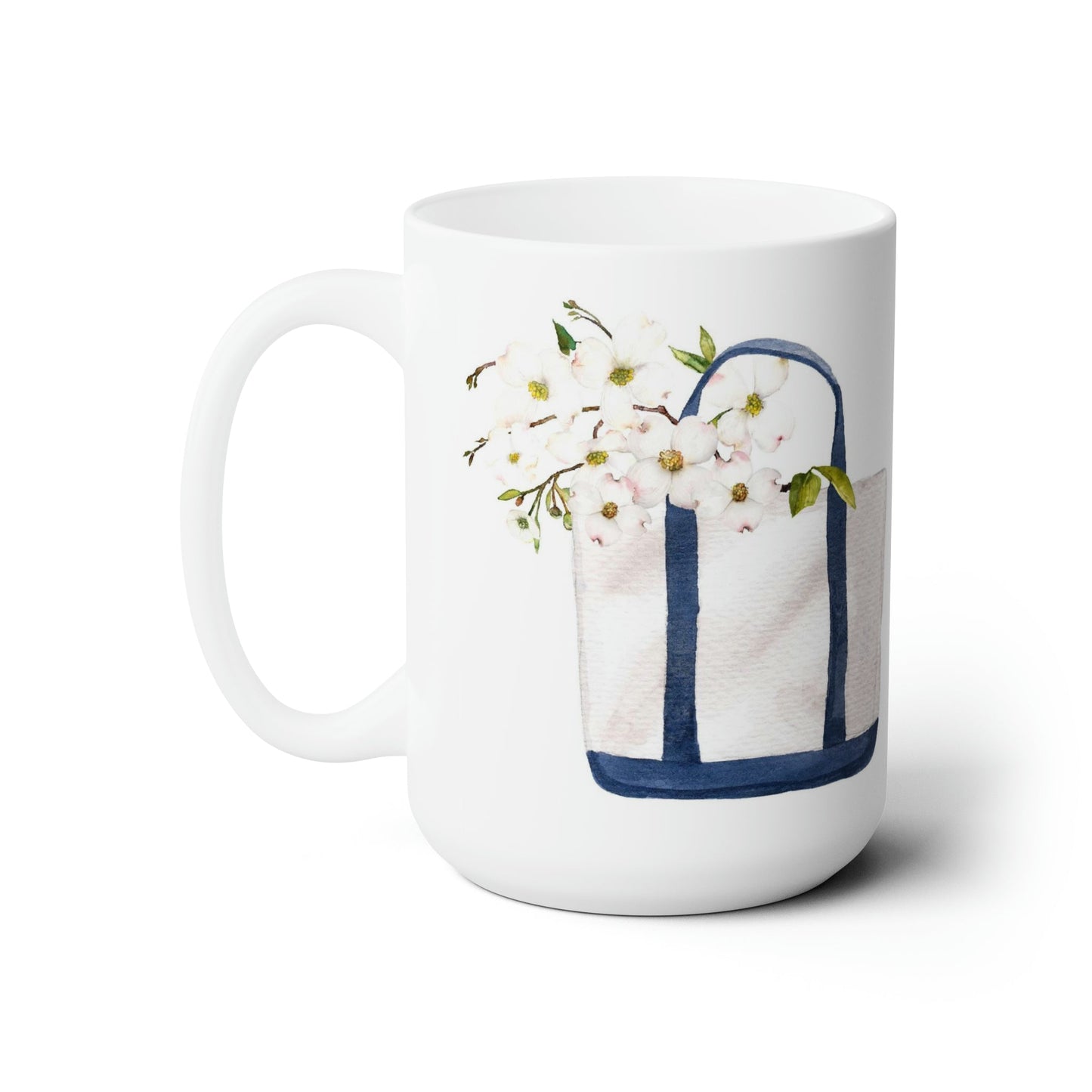 Dogwood Tote Ceramic Mug