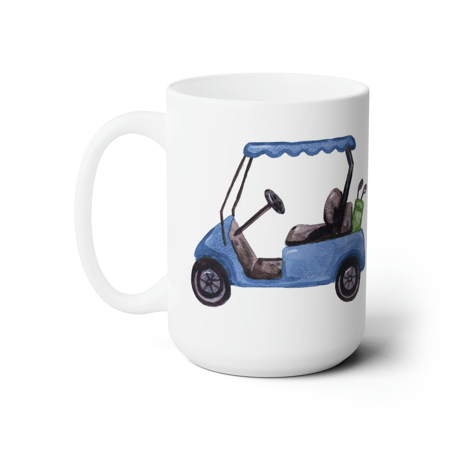 Hit The Greens Golfing Ceramic Mug