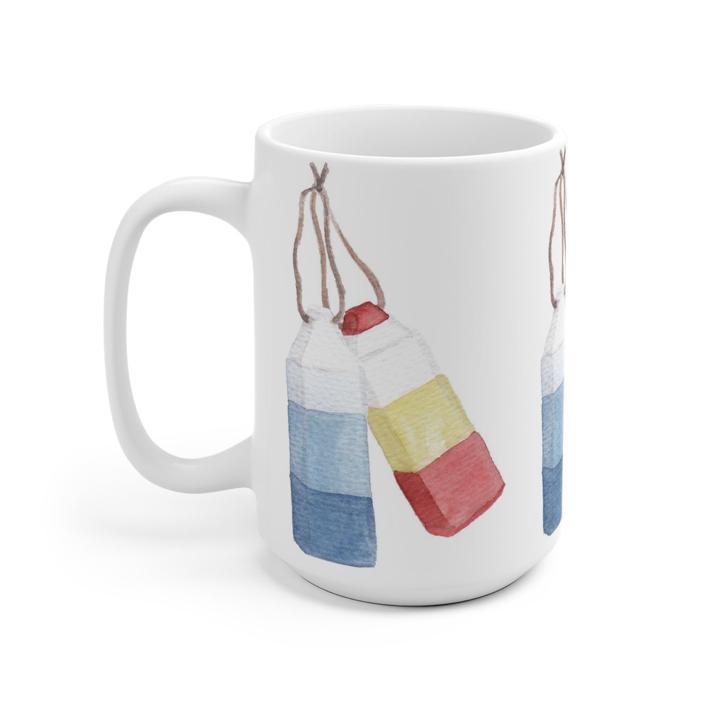 Monhegan Buoys Ceramic Mug