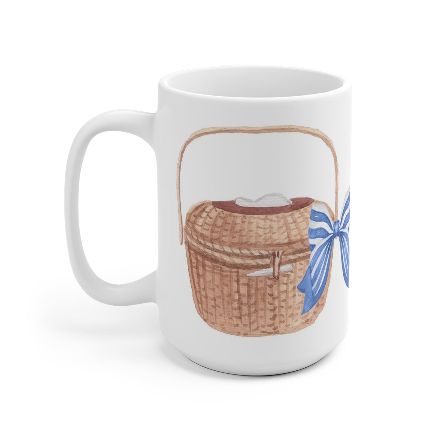Nantucket Basket Ceramic Mug