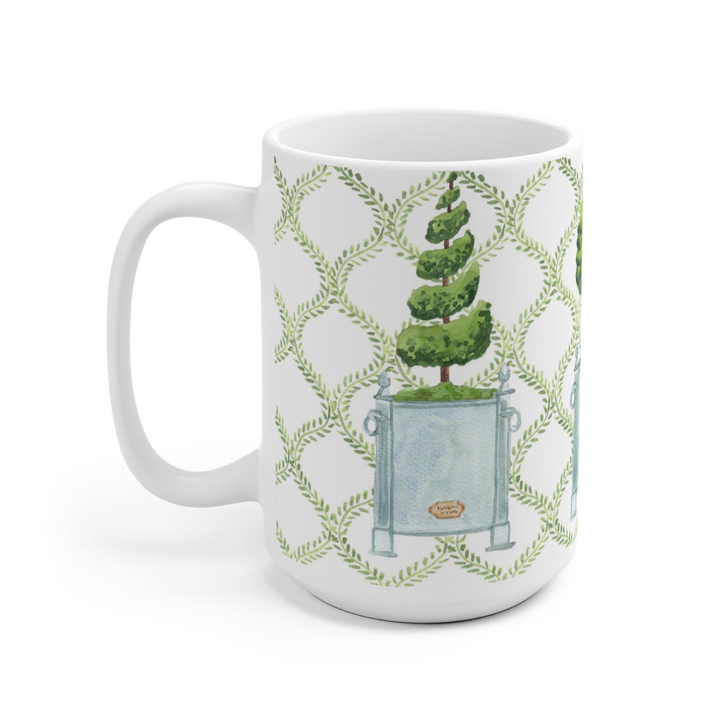 Tetbury Topiary Ceramic Mug