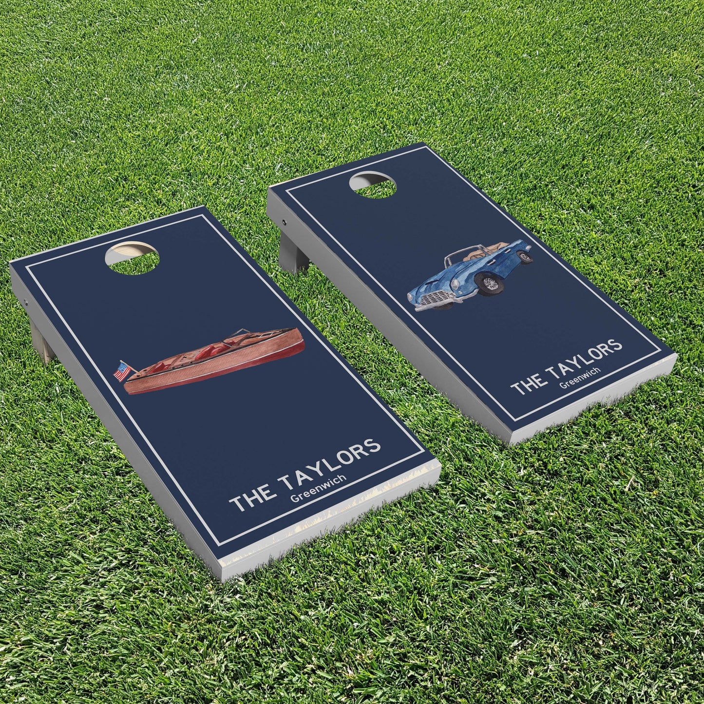 Luxury Personalized Need For Speed Eco-Friendly Cornhole Boards - A Perfect Gift!