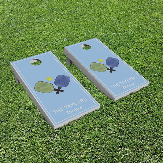 Luxury Personalized In A Pickle Pickleball Cornhole Boards - A Perfect Gift!