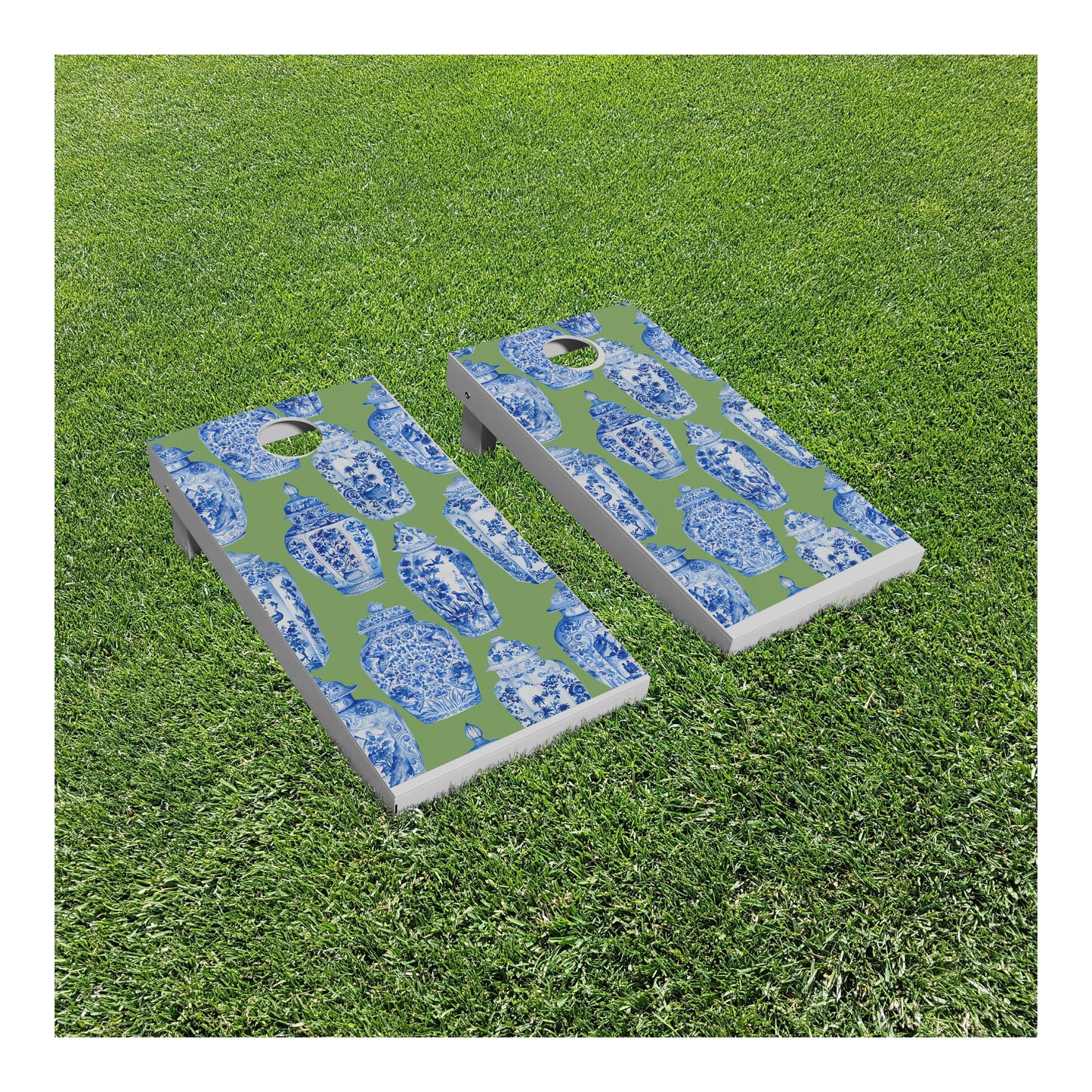 Luxury Personalized Ginger Jars Eco-Friendly Cornhole Boards - A Perfect Gift!