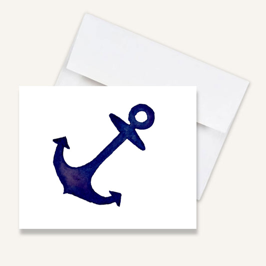 Anchored Folded Notecards