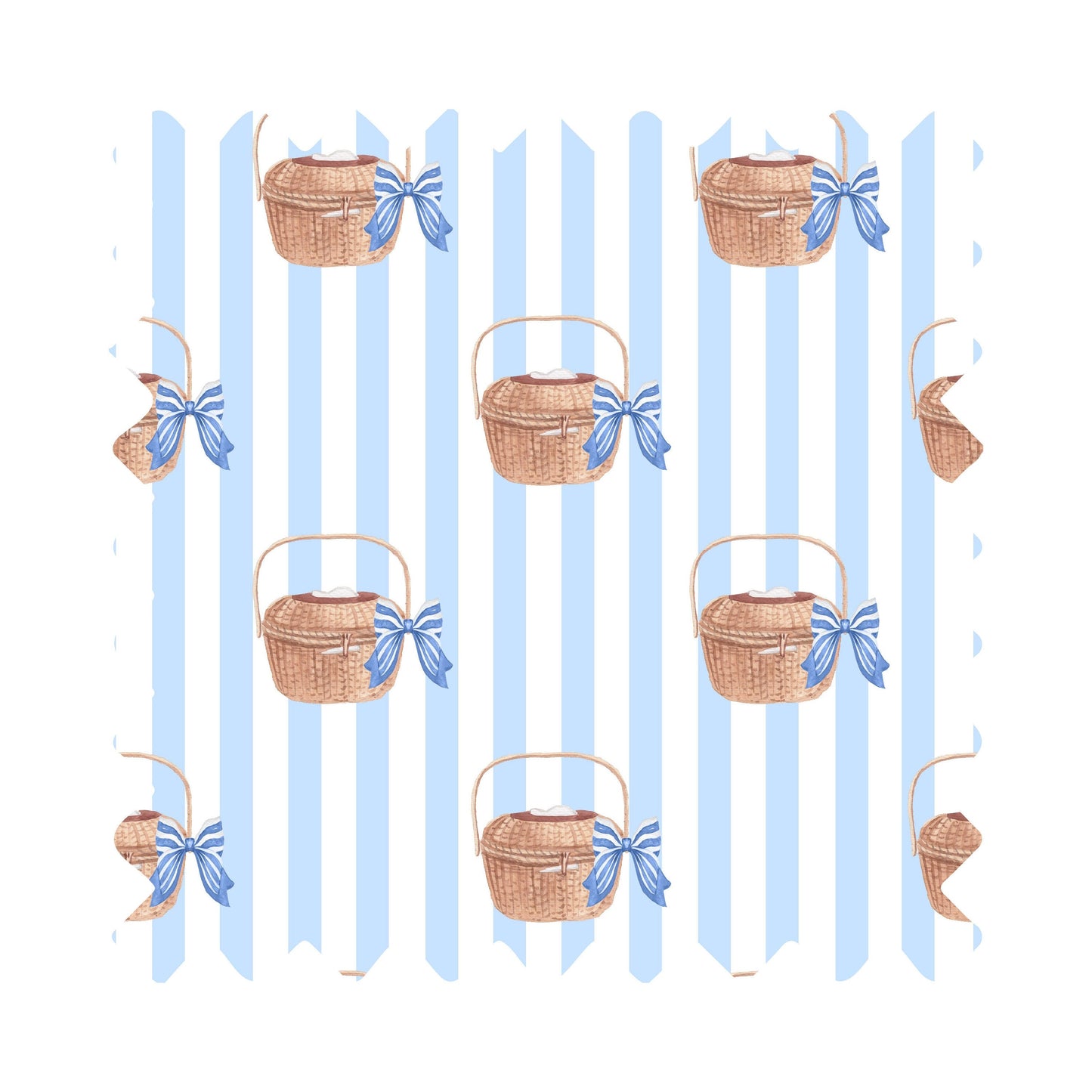 Nantucket Basket Luxury Gift Wrap - Available in 2 Colors