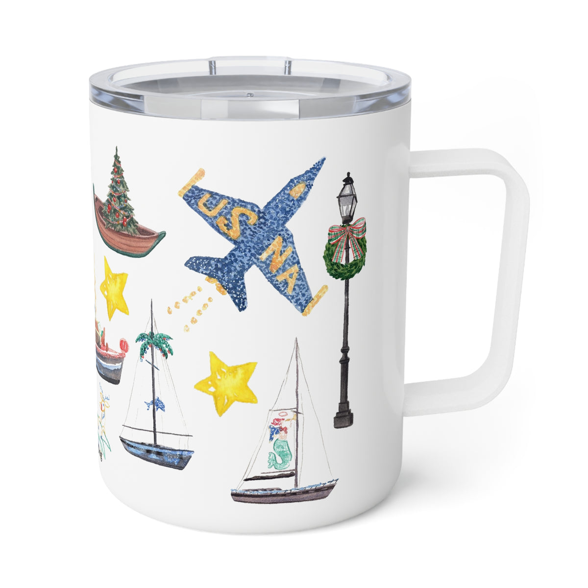 Annapolis Christmas Insulated Travel Mug