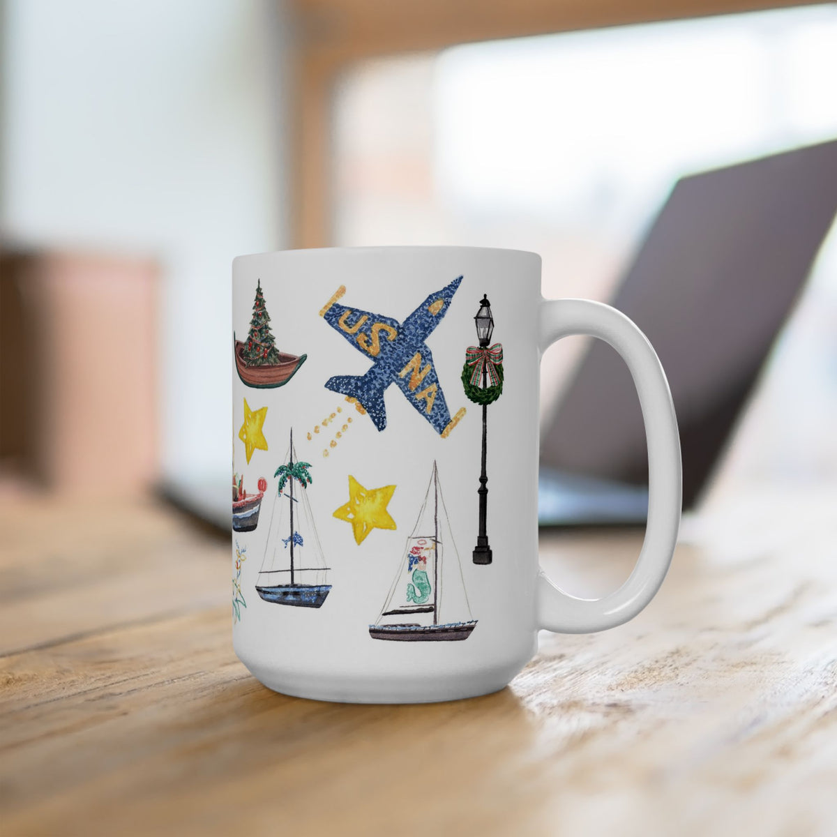 Annapolis Christmas Ceramic Mug