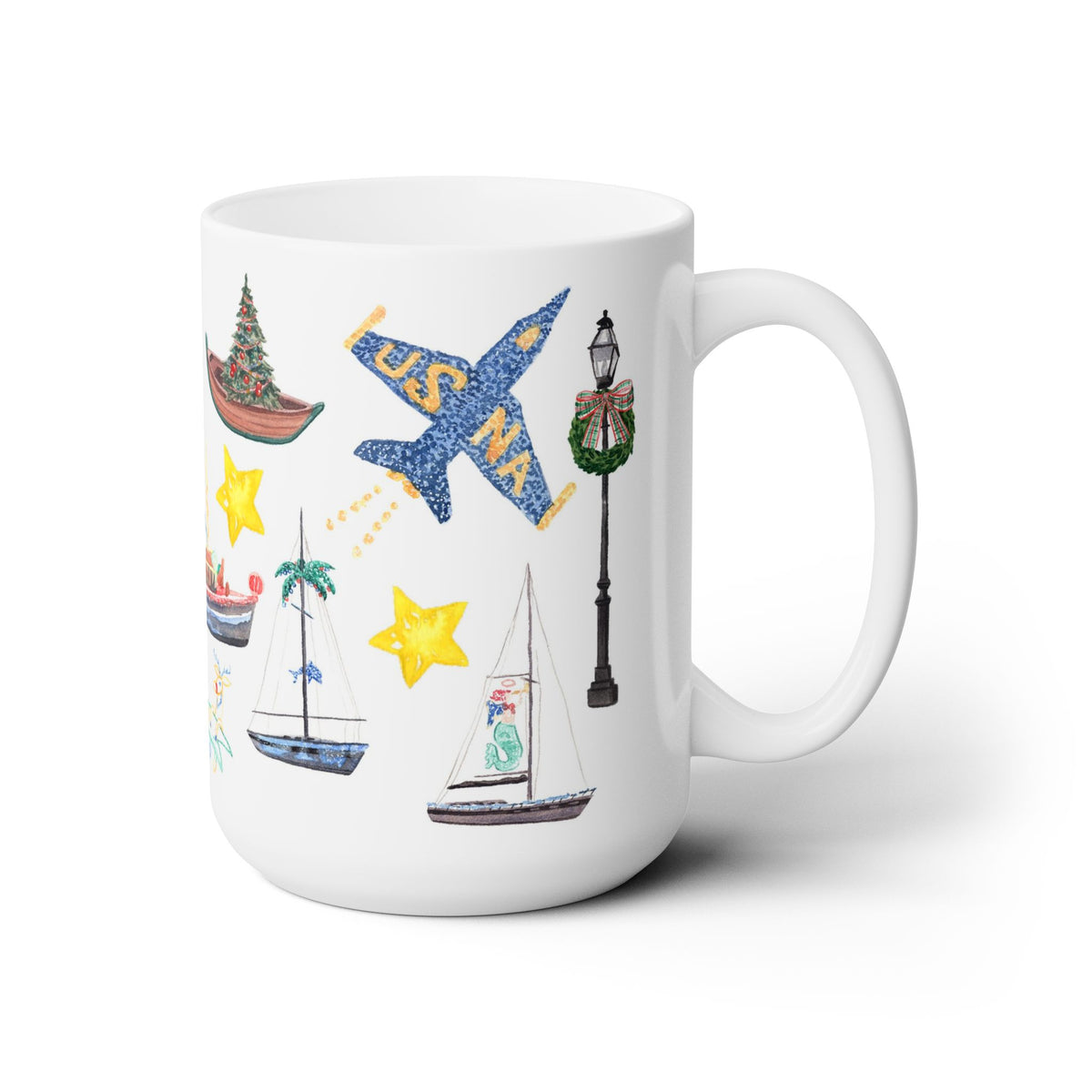 Annapolis Christmas Ceramic Mug