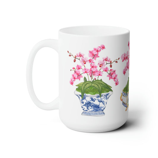 Opulent Orchids Ceramic Mug