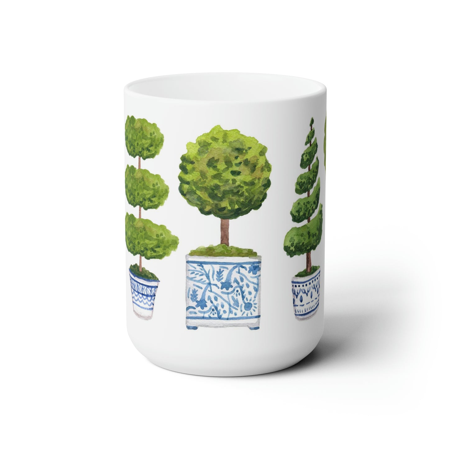 Westport Topiaries Ceramic Mug
