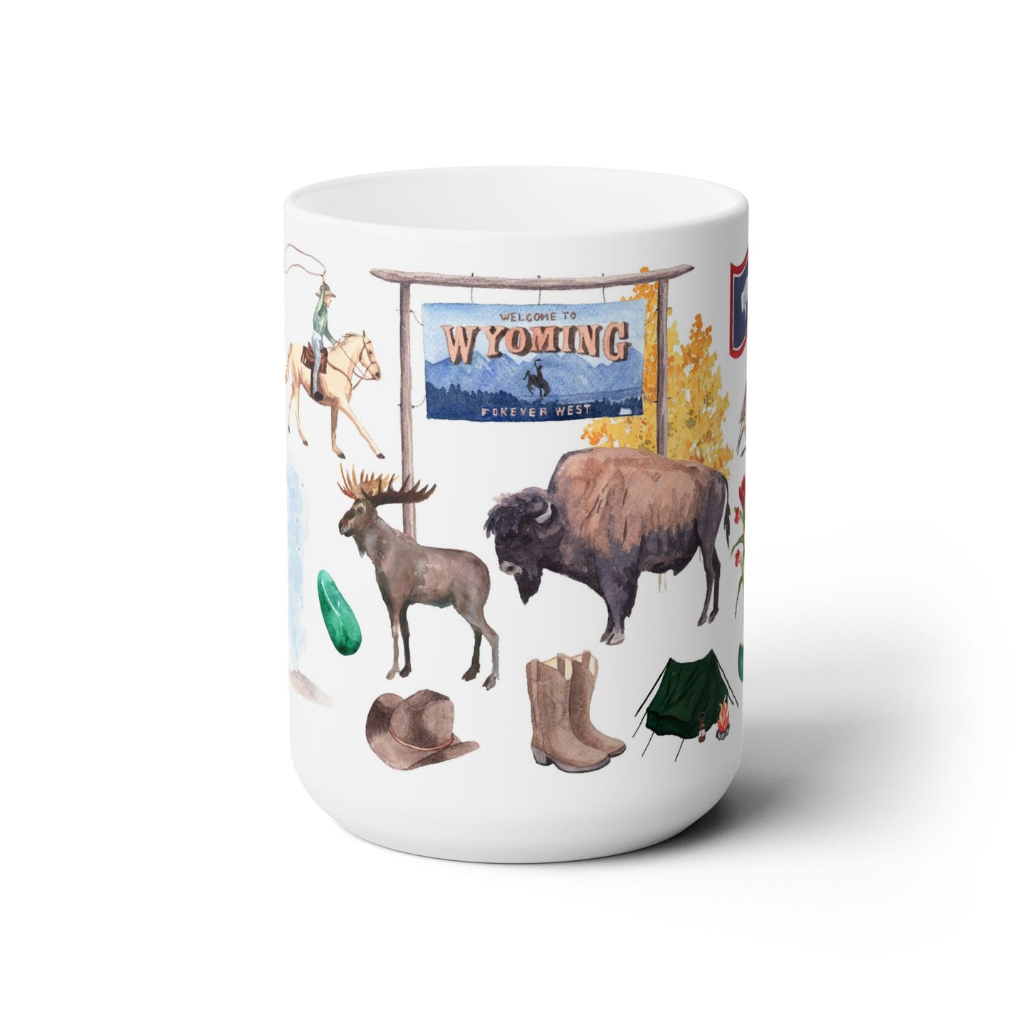 Wyoming Forever! Ceramic Mug