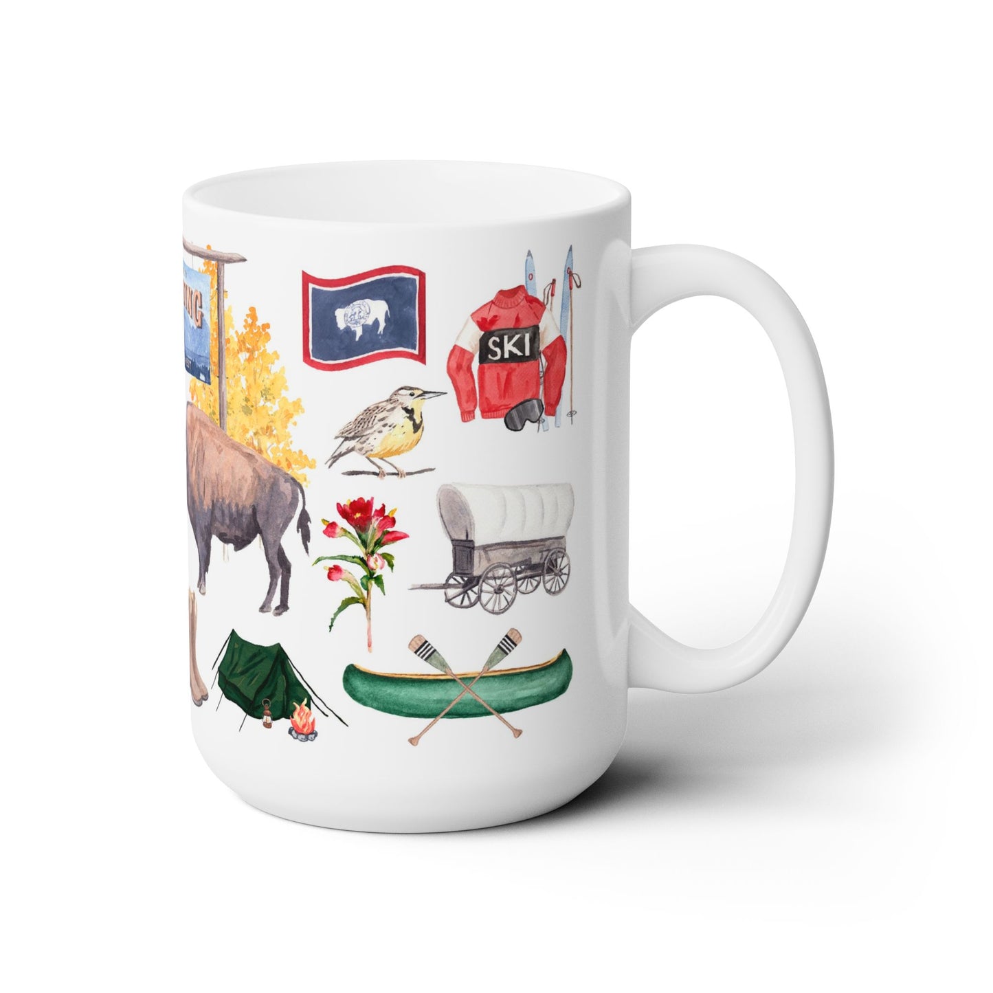 Wyoming Forever! Ceramic Mug