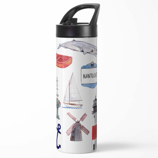 Nantucket Forever! Insulated Water Bottle