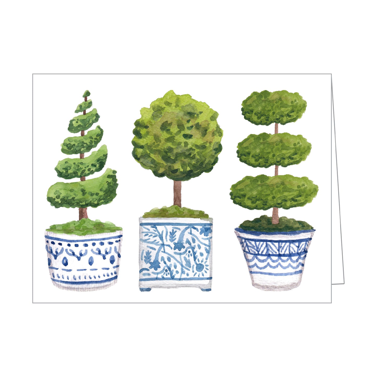 Westport Topiaries Folded Notecards