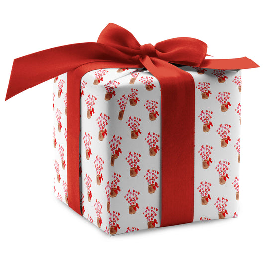 Basket of Hearts Luxury Gift Wrap