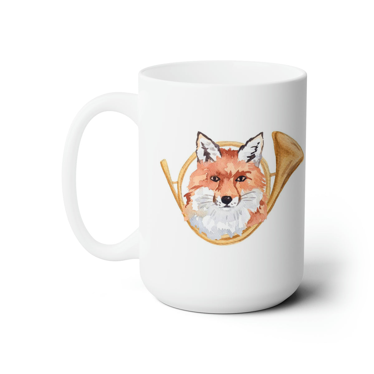 Beaufort Fox And Horn Equestrian Ceramic Mug