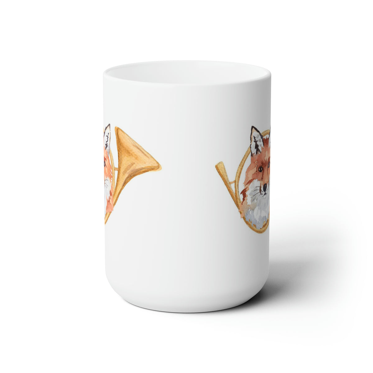 Beaufort Fox And Horn Equestrian Ceramic Mug