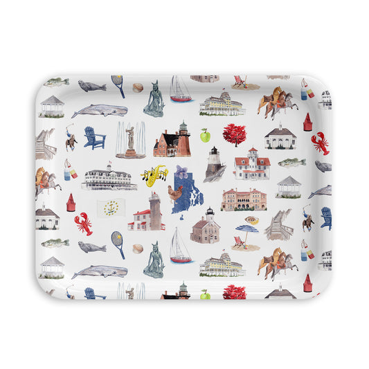 Rhode Island Forever! Birchwood Serving Tray