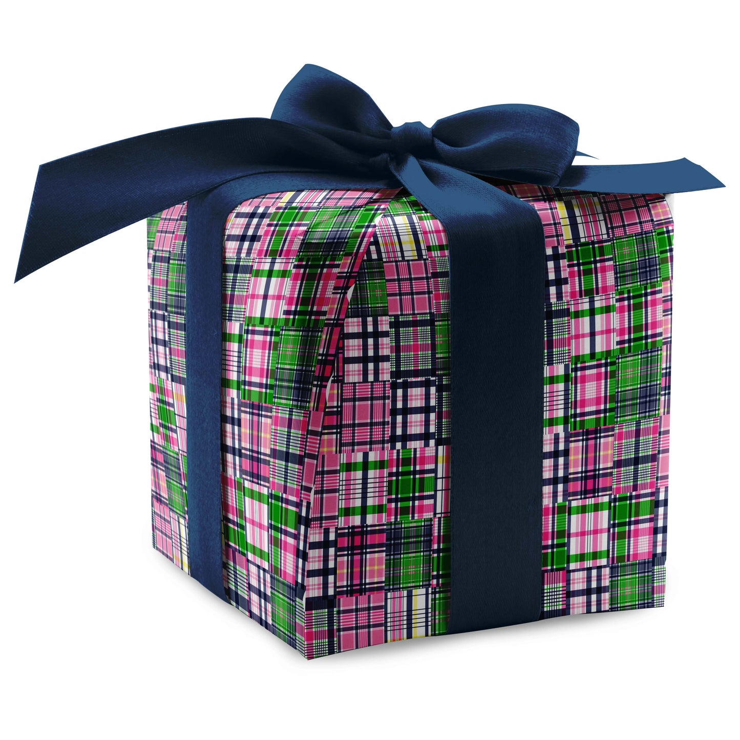 Madras Patch Luxury Gift Wrap - Available In 2 Colors