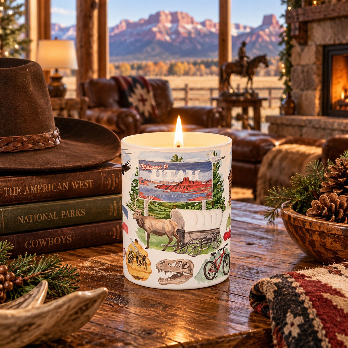 Utah Forever! Soy Candle