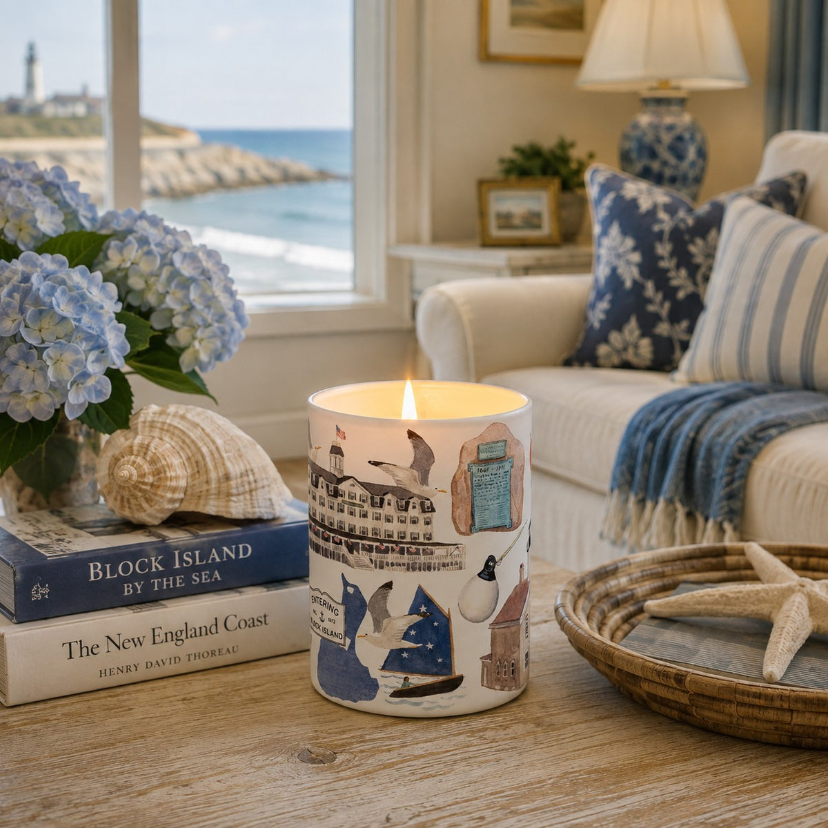 Block Island Forever! Soy Candle