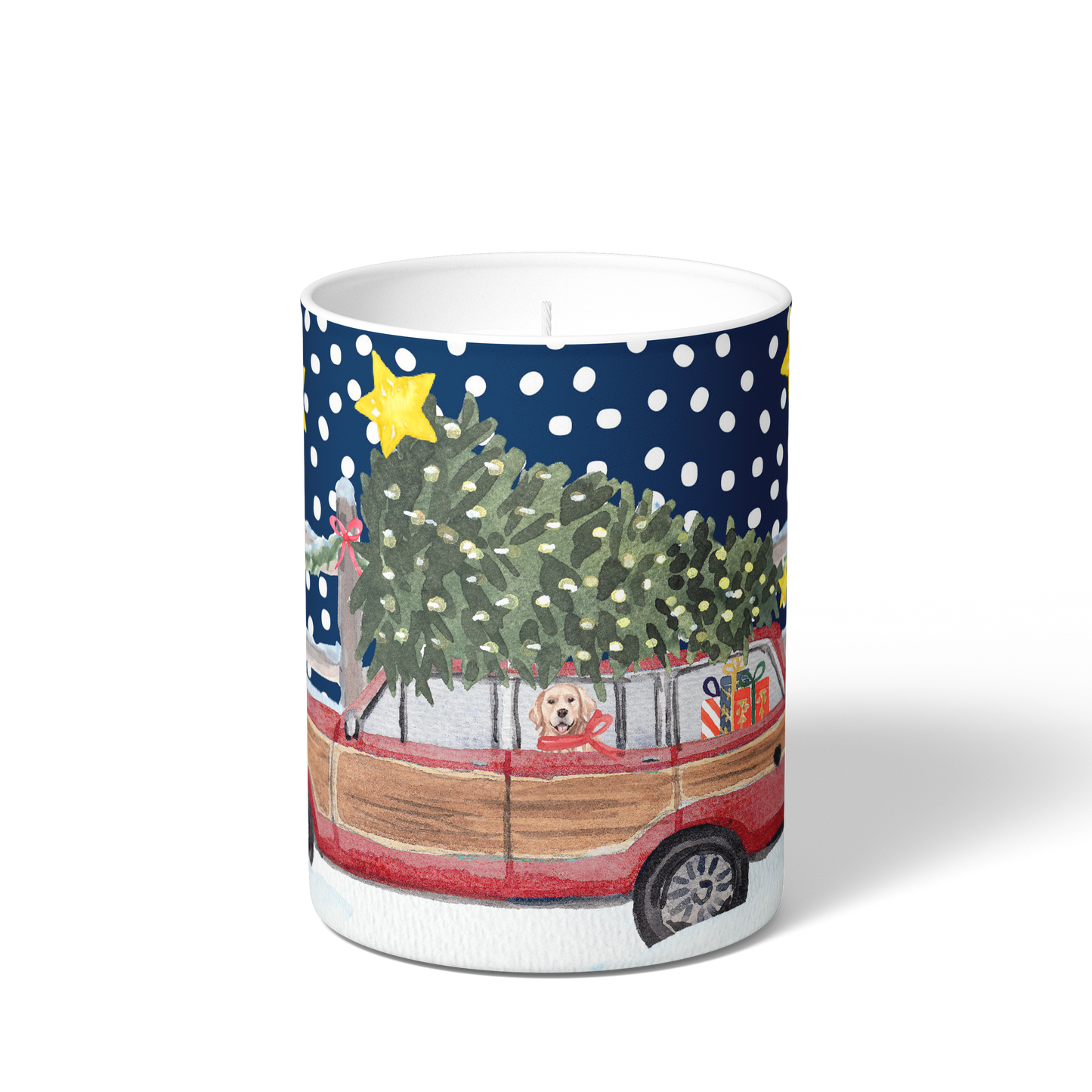 Soy Christmas Candle - Christmas Delivery