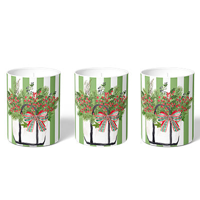 Christmas Tote Holiday Candle Tartan & Pine™