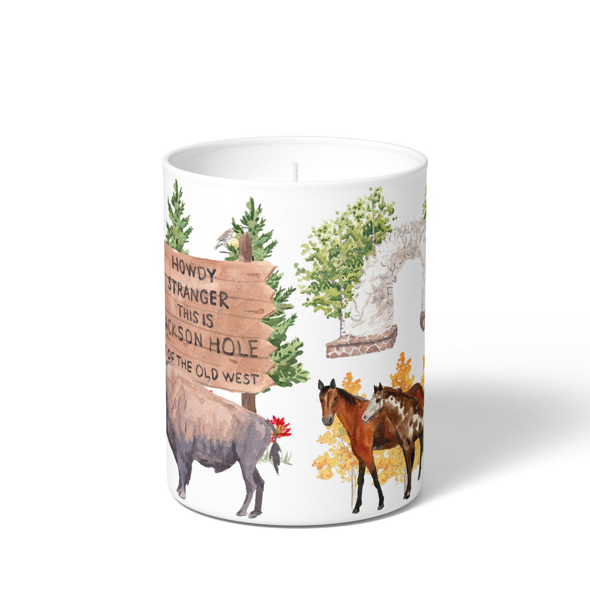 Jackson Hole (Wyoming) Forever! Soy Candle