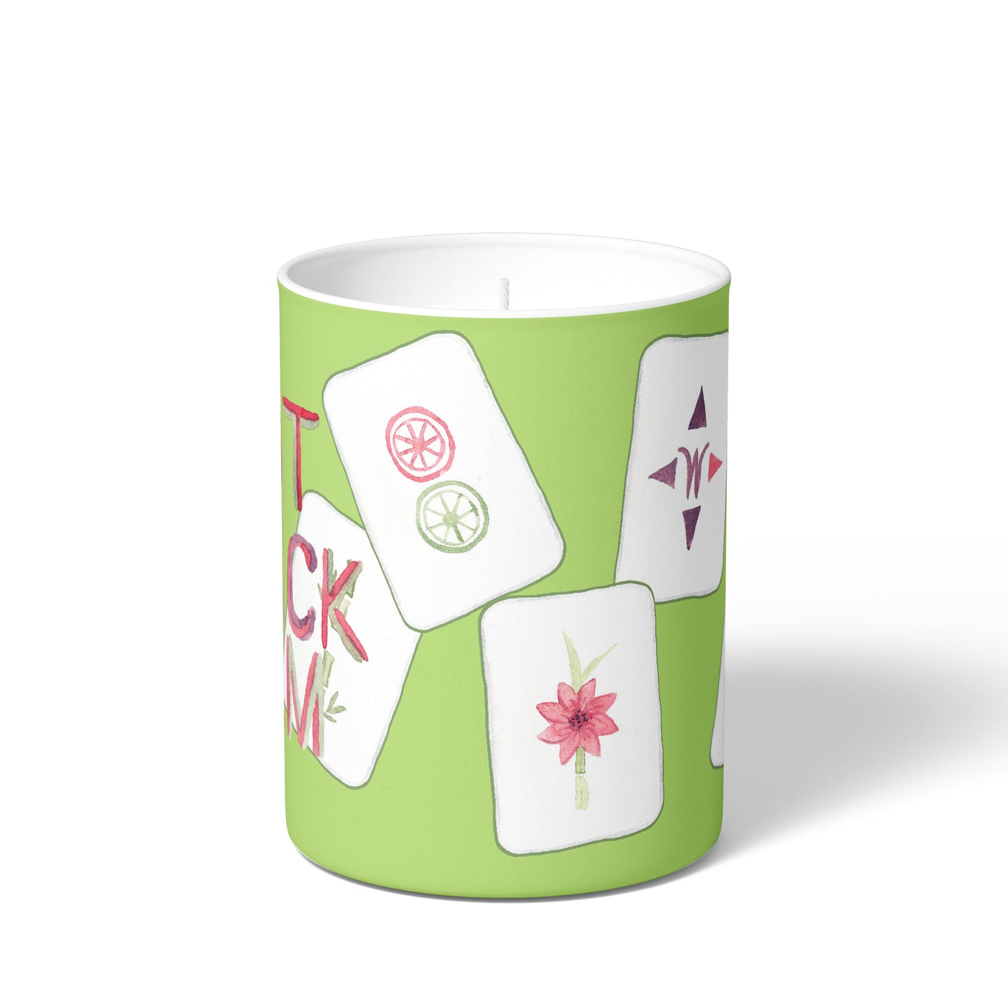 Let's Mahjong! Soy Candle