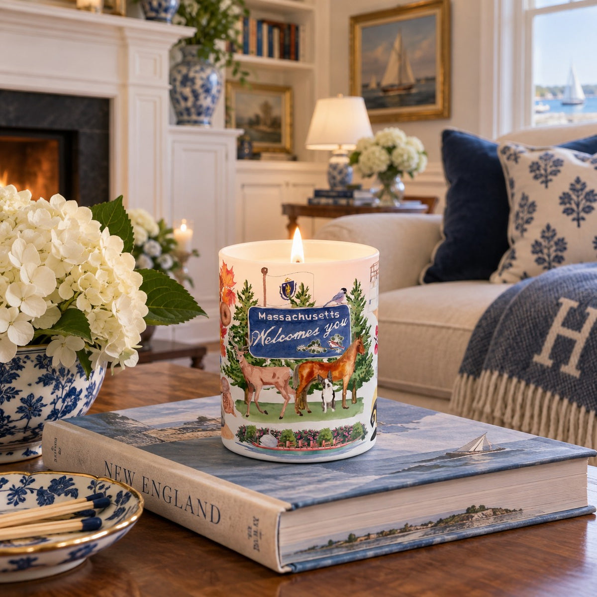 Massachusetts Forever! Soy Candle
