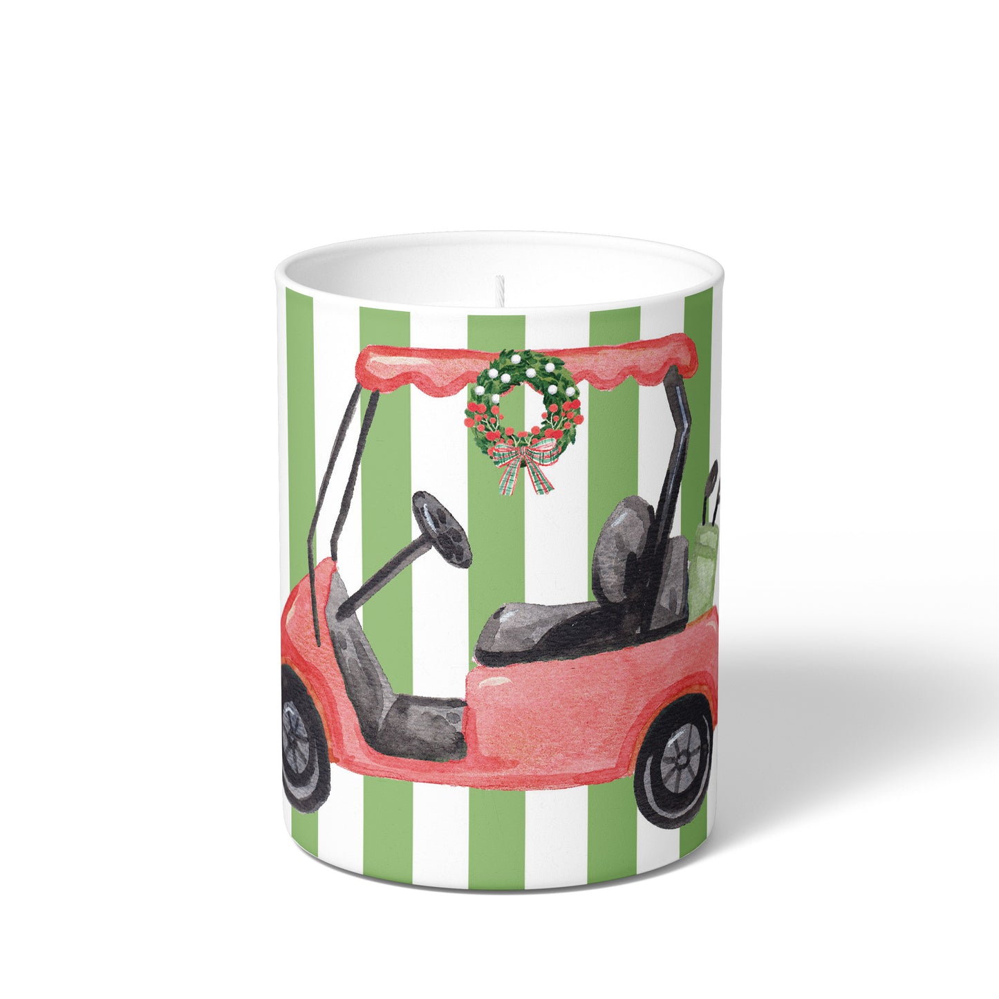 Swing Into Christmas Golf Soy Candle
