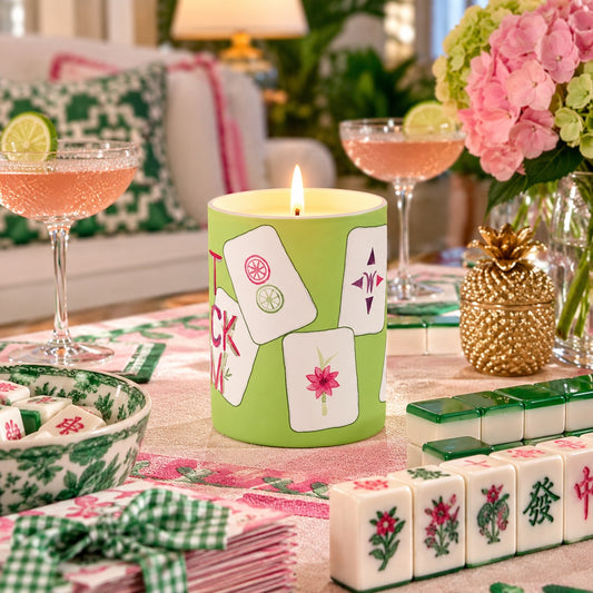 Let's Mahjong! Soy Candle